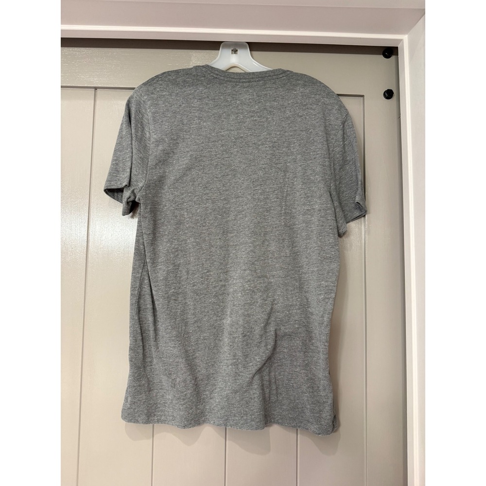 NFL Carolina Panthers Mens T Shirt Gray Crew Neck Short Sleeve Team Apparel M - Picture 3 of 5